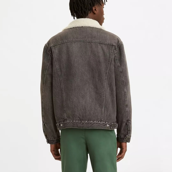 Levi's Vintage Fit Sherpa Trucker Jacket Small - Picture 5 of 5
